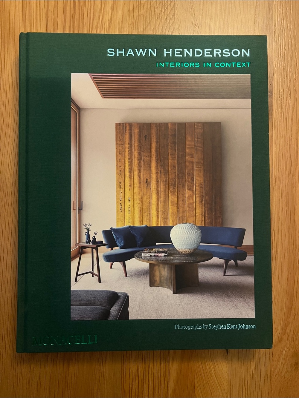 Interiors in Context — Dark Green Hardcover Coffee Table Book